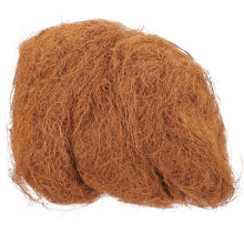 1Pc Brown Coconut Fibre Flowerpot Coir Mat Durable Bamboo Storage Pot