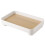 2Stk Badezimmer Tablett Waschtischhalter Dekoratives Holz 1