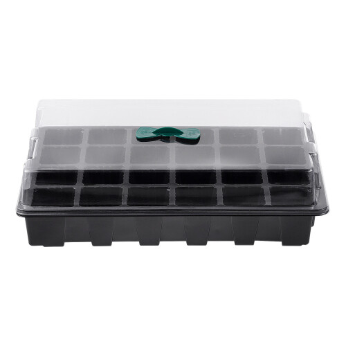 2Pièces Kit Propagation Avec Plateaux Empilables Et Dôme Transparent