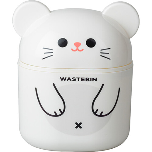 1Kleine Witte Bureaustofbak Met En Sterk