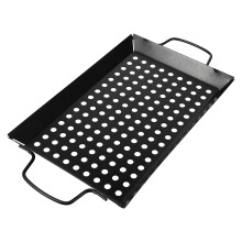 Grillpfanne Für Haushalt Mit Großen Löchern, Antihaft-Bbq-Tablett