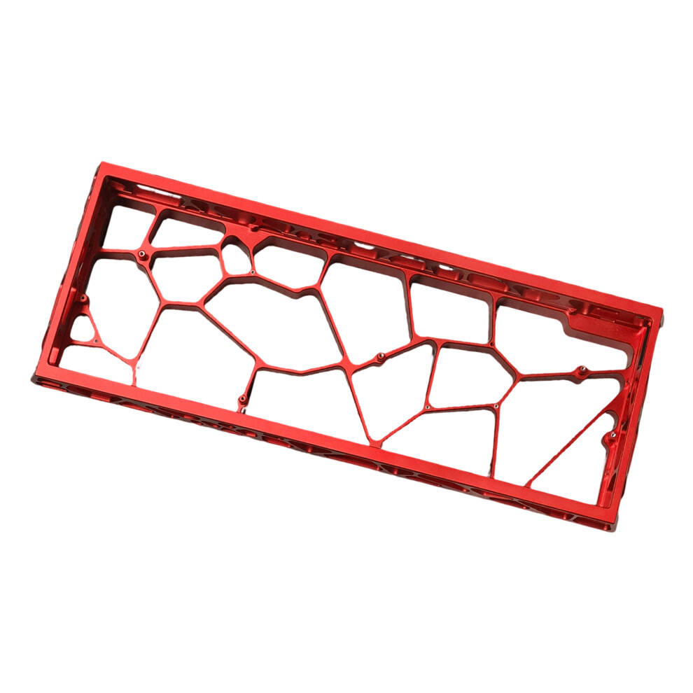 Hollows Keyboard Case Aluminum Alloy With Enhances Heat- Red 7751001312236
