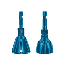 2PCS  20/25mm Deburring Tungsten Steel Chamfering Tool, Screw Rod Alloy Edger