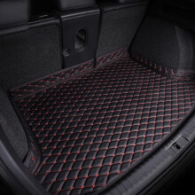 Trunk Mat Leather Waterproof AntiSlip Cargo Liner Black Red Durable Fit for Chevrolet Blazer 20212024