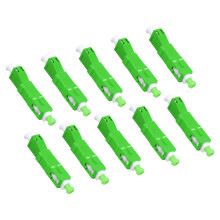 LC Female Fiber Opt Flange Adapter for High Stability Opt-10