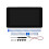 Lightweight 1024x600 7inch Touchable Screen High-without casing 1