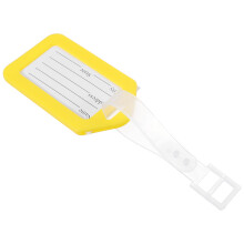 2PiÚces Luggage Id Tag Orange Pour Bagages à Carte D'identité Incluse