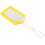 2Pièces Luggage Id Tag Orange Pour Bagages À Carte D'identité Incluse 1