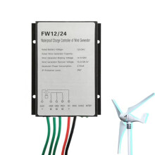 220V MPPT Wind Turbine Charge Controller 10A40A 1000W10000W Waterproof Auto Voltage for 12V 24V 48V Systems
