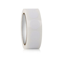 (White) adhesive dot labels 1000pcs 13mm for scrapbooking