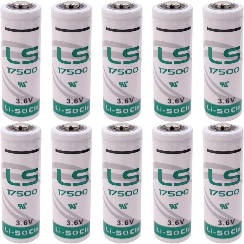 Ls17500 3.6V 3600Mah Lithium Battery Replacement For Cnc And Water Meters, Longlasting Power, 10Pcs 9771547541943