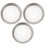 3Stk Edelstahldeckel Für Keimgefäße Silber Sprouting Lids Küchenfilter 1