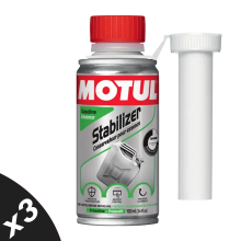 MOTUL Fuel Stabilizer Additive Gasoline Preservation &Engine Protection 3x100ml