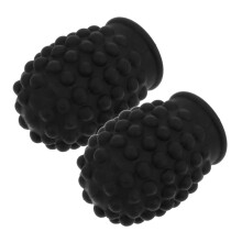 2pcs Silicone Drumstick Covers Noise Reduction Design NonSlip Fit for Quiet Practice