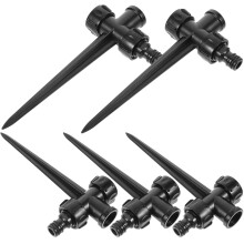 5 Stück Sprayer Gartenregner Zubehör 20x9,5 Cm Schwarz
