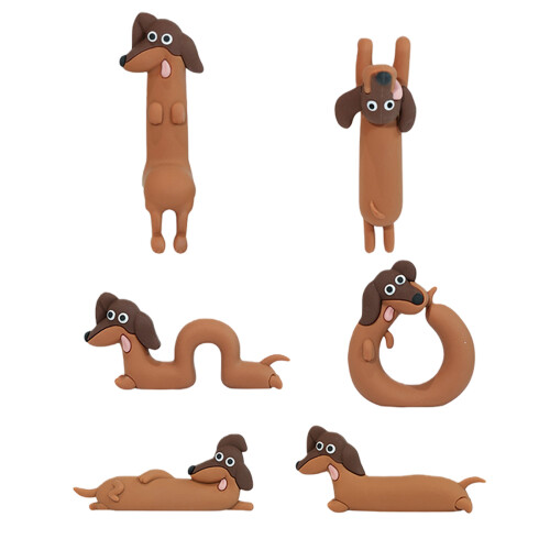 Hundefigur, Computermonitor, Dekoration,-6-teiliges Set