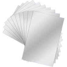 10pcs Mirror To Stick On Wall On Door Square Sticky Mirror 23x15cm Mirror Sticker On Wall Square Mirror Adhesive Rectangular Removable Mirror Sticker