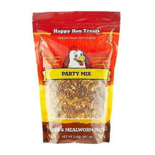 Happy Hen Treats Happy Hen Party Mix Corn & Mealworm Blend, 2 Lbs