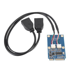 Mini USB Expansion Card Hub for Laptop, Stable Data Transfer and Multi‑Device Connectivity
