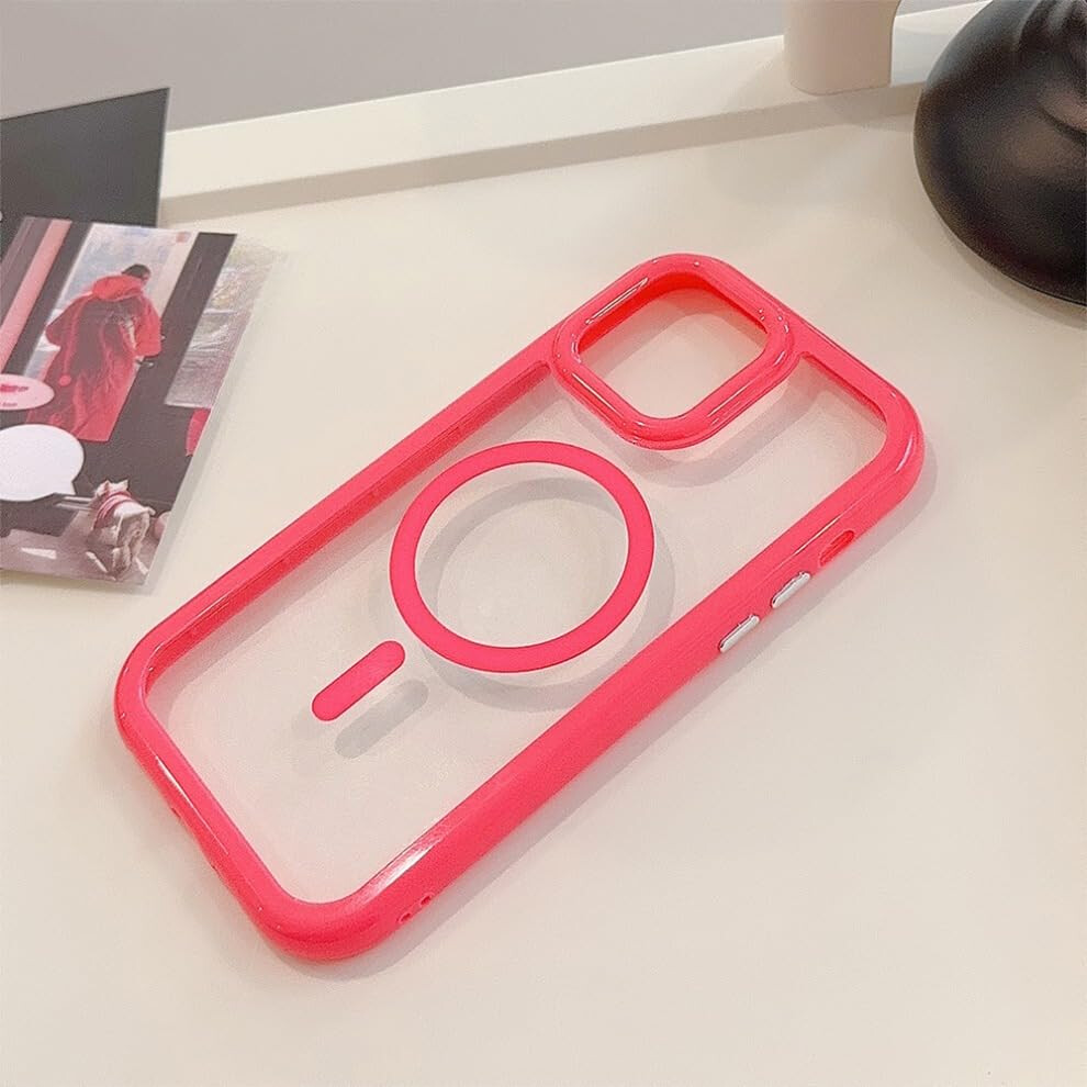 Crystal Clear Magnetic Cover Case With 10Ft Drop Protection Antiyellowing Slim Design For Iphone 13 Pro 9771547541783