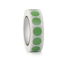 (Green) adhesive dot labels 1000pcs 13mm for scrapbooking