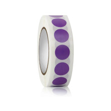 (Purple) adhesive dot labels 1000pcs 13mm for scrapbooking
