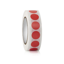 (Red) adhesive dot labels 1000pcs 13mm for scrapbooking