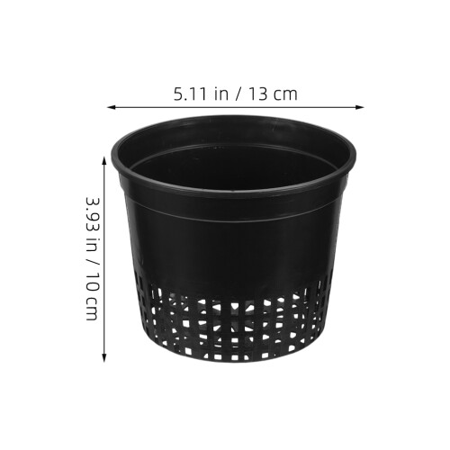 6Pcs Plastic Hydroponic Baskets For Aquatic Plants And Nursery Use 1
