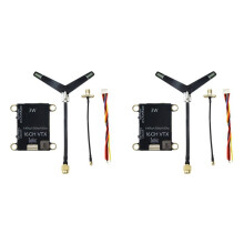 2X 1.4G 1.5G 1.6G 3W VTX 16CH Wysokiej Mocy Nadajnik Audio-Wideo FPV NTSC/PAL do Dronów RC Dalekiego Zasięgu FPV