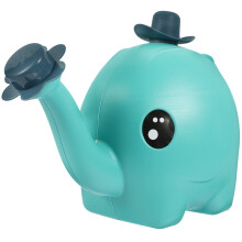 1Pc Blue Long Spout Plastic Watering Can for Indoor Garden Use