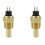 2X for VDO Engine Water Temperature Sensor Oil Temperature Sensor 1/2NPT 21mm Thread for Generator Set 1