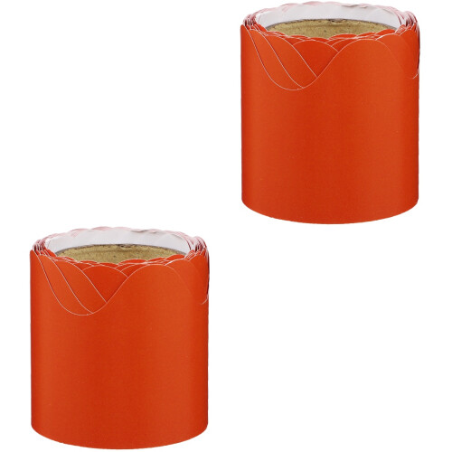 2Pièces Cadre Bordure Tableau Ardoise Orange Imperméable Durable 2