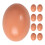 18 Pcs Realistic Wooden Fake Chicken Eggs for Nest Box Training 1
