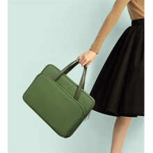 Laptop Bag 15 Inch Water Resistant Slim Briefcase with Padded Protection and Organized Pockets