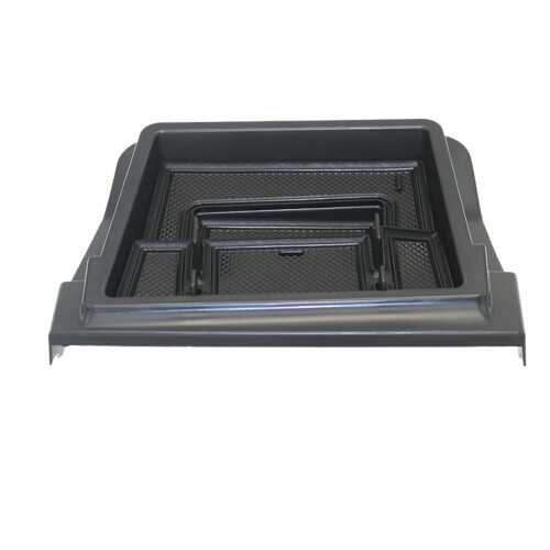 Car Dashboard Storage Tray Small Compartments Storage Box with Rubber Mat for  JJ1 JJ2 Interior Accessory