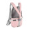 Versatiles Chest Pet Bag Multiple Compartments And-M Pink 1