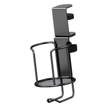 Multifunctional Metal Cup Holder With Sturdy Headphone Hook