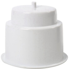 6Pcs Recessed Drop in Plastic Cup Drink Can Holder with Drain for Boat Car Marine Rv (White)
