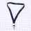 1 Unidade Neck Strap Lanyard Com Clipe Metal Para Crachá E Chave Preto 2