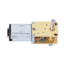 DC-Geschwindigkeitsreduzierender Metall-Wurmgetriebemotor 68 U/min für DIY-Roboter, geräuscharm