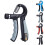 (Gray) Adjustable Counter Hand Grip Strengthener Wrist Forearm Trainer Exerciser 1