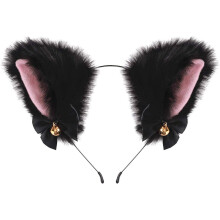 Niedliche Kunstfellohren, elastische Katzenohren-Haarreifen, geeignet für verschiedene Anlässe wie Geburtstagsfeiern, Feiertage und Rollenspiele