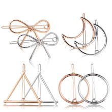 Modieuze haarspeldjes met strik, stijlvolle haaraccessoires voor krullend of steil haar.
