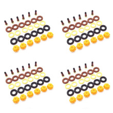 4X Fuel Injector Repair Kit 0280150440 13641703819 for - E60 E39 520I 523I Car Replacement AY-RK004