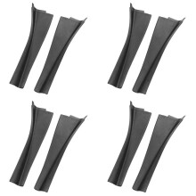 4X Auto Front Scheiben Wischer Seiten Verkleidung Abdeckung Wasser Abweiser Verkleidung Platte  Rechts Passend für  Qashqai J10 2008-2015