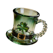 Tasse à café en plastique transparent créatif, tasse à boire-1