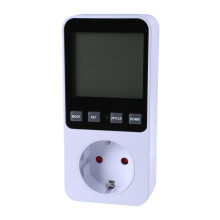 (EU plug) Watt Meter Power Meter Plugs Home Energy Monitors Electricity Usage Monitors, Electrical Usage Monitors, Energy Meter