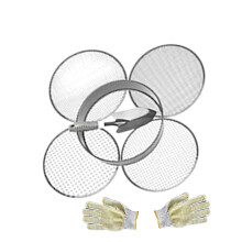 Tamis de jardinage robuste, Portable, pour compost, sol, maille