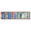 Elegante Retro-Eisen-Wandkunst, dekoratives Schild,-B 1