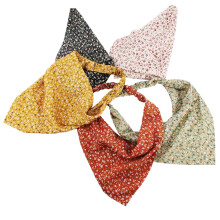 Haaraccessoire mit Blumenmuster, Boho-Design für Damen aus weichem Material, elastisches Band für perfekten Sitz, keine Größenbeschränkung,